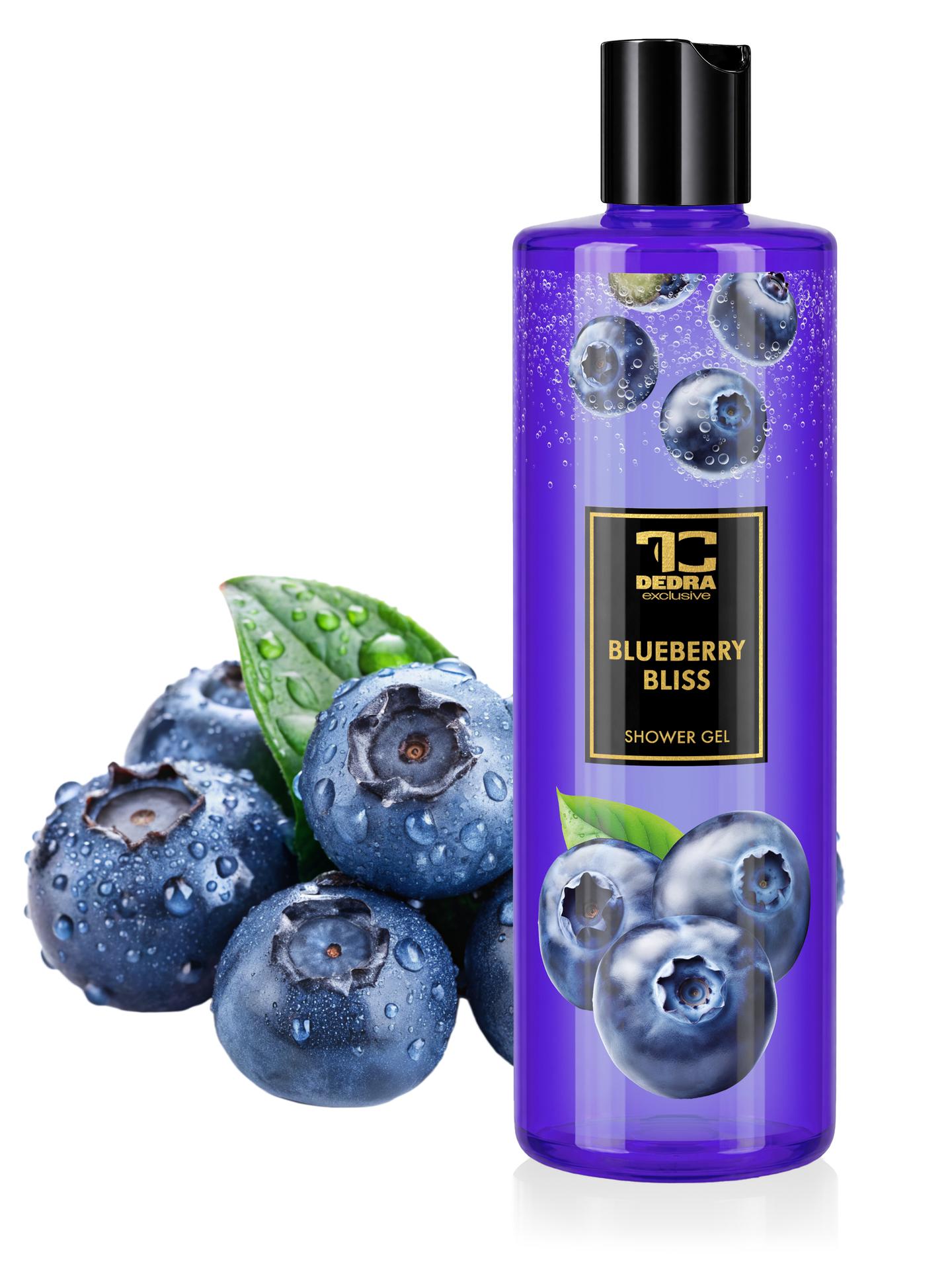 Levně BLUEBERRY BLISS | šetrný sprchový gel s glycerinem | 420 ml | FRUITY EDITION