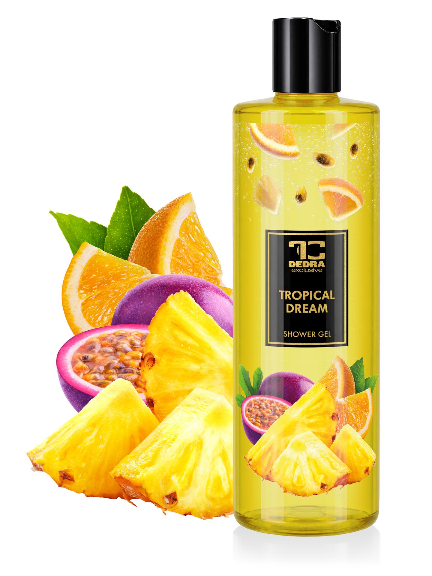 Levně TROPICAL DREAM | šetrný sprchový gel s glycerinem | 420 ml | FRUITY EDITION