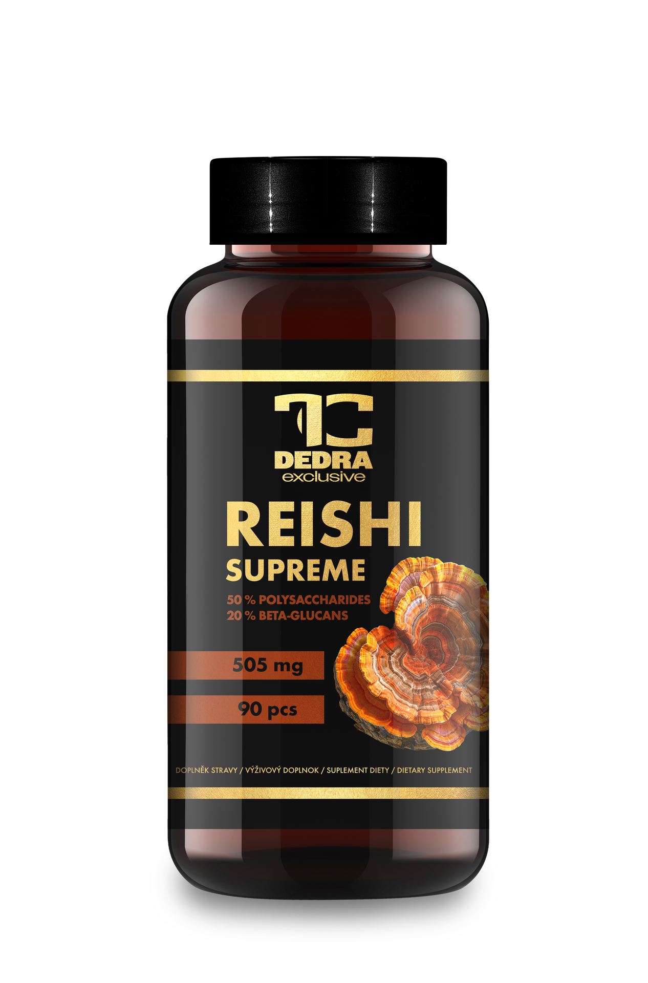 REISHI SUPREME 505 mg | 50% polisacharydów i 20% beta-glukanów ...