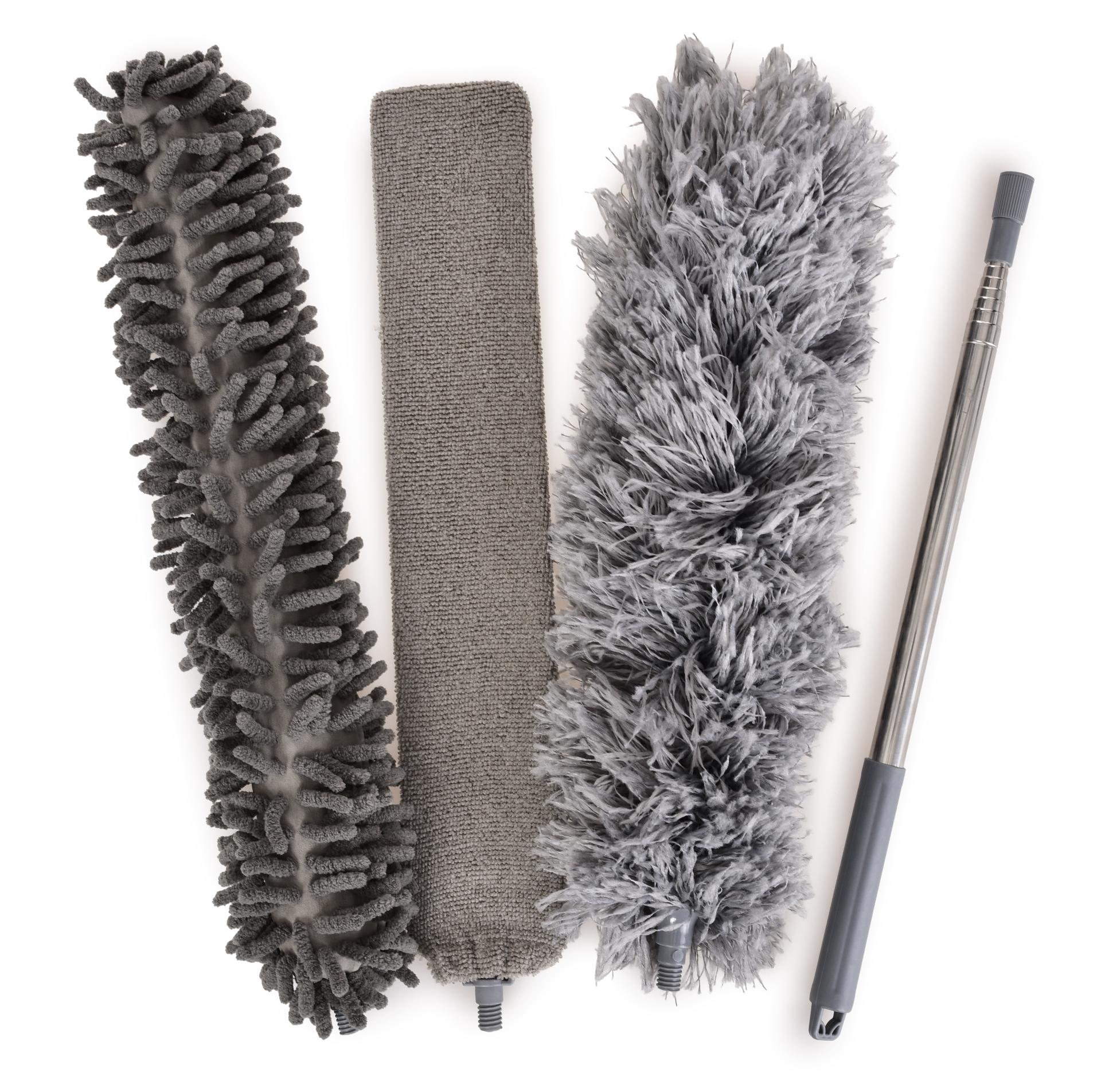 TELEDUST 3w1 | teleskopowa miote�ka do kurzu z 3 ko�c�wkami