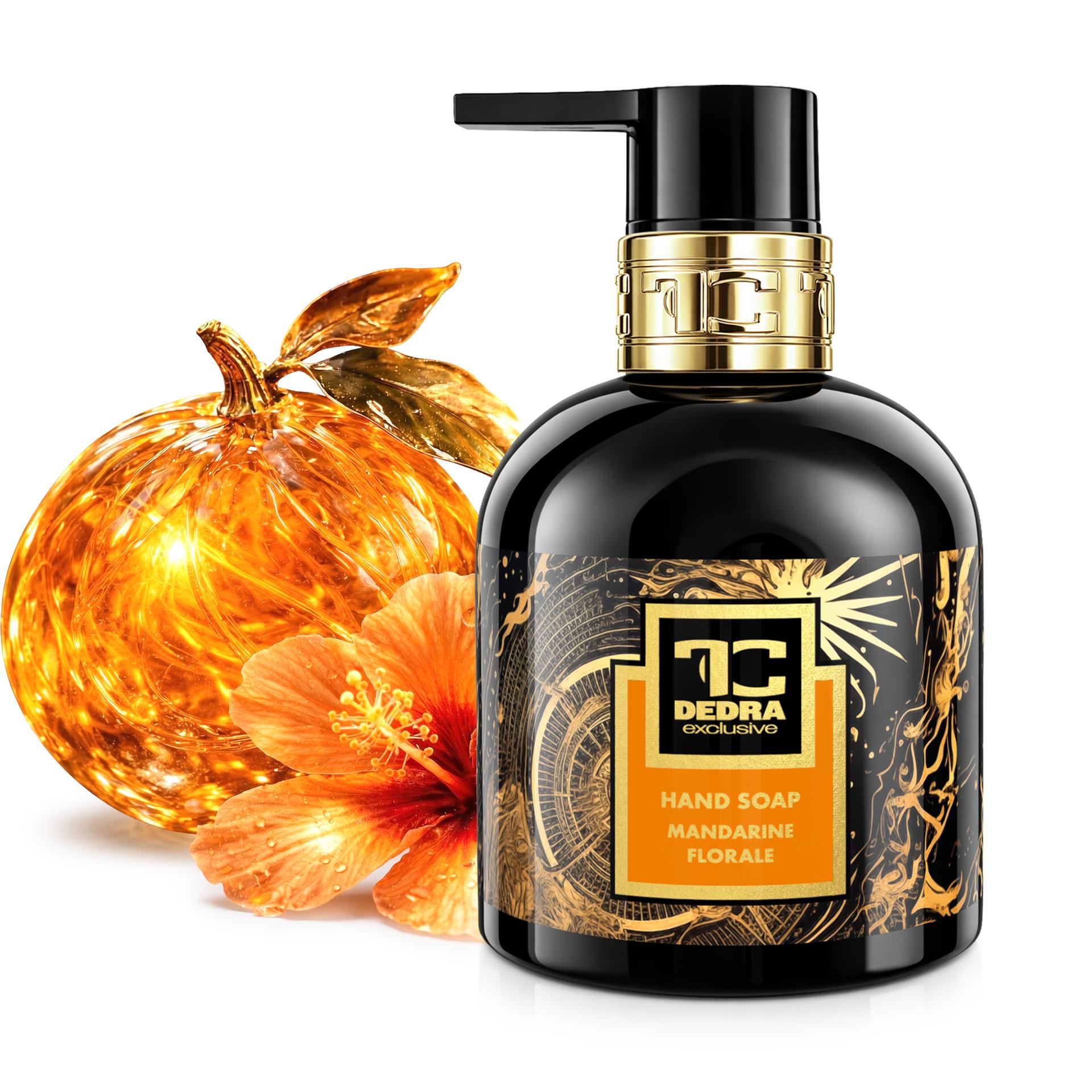 MANDARINE FLORALE | exkluzivní šetrné tekuté mýdlo s glycerinem & Aloe vera | 320 ml