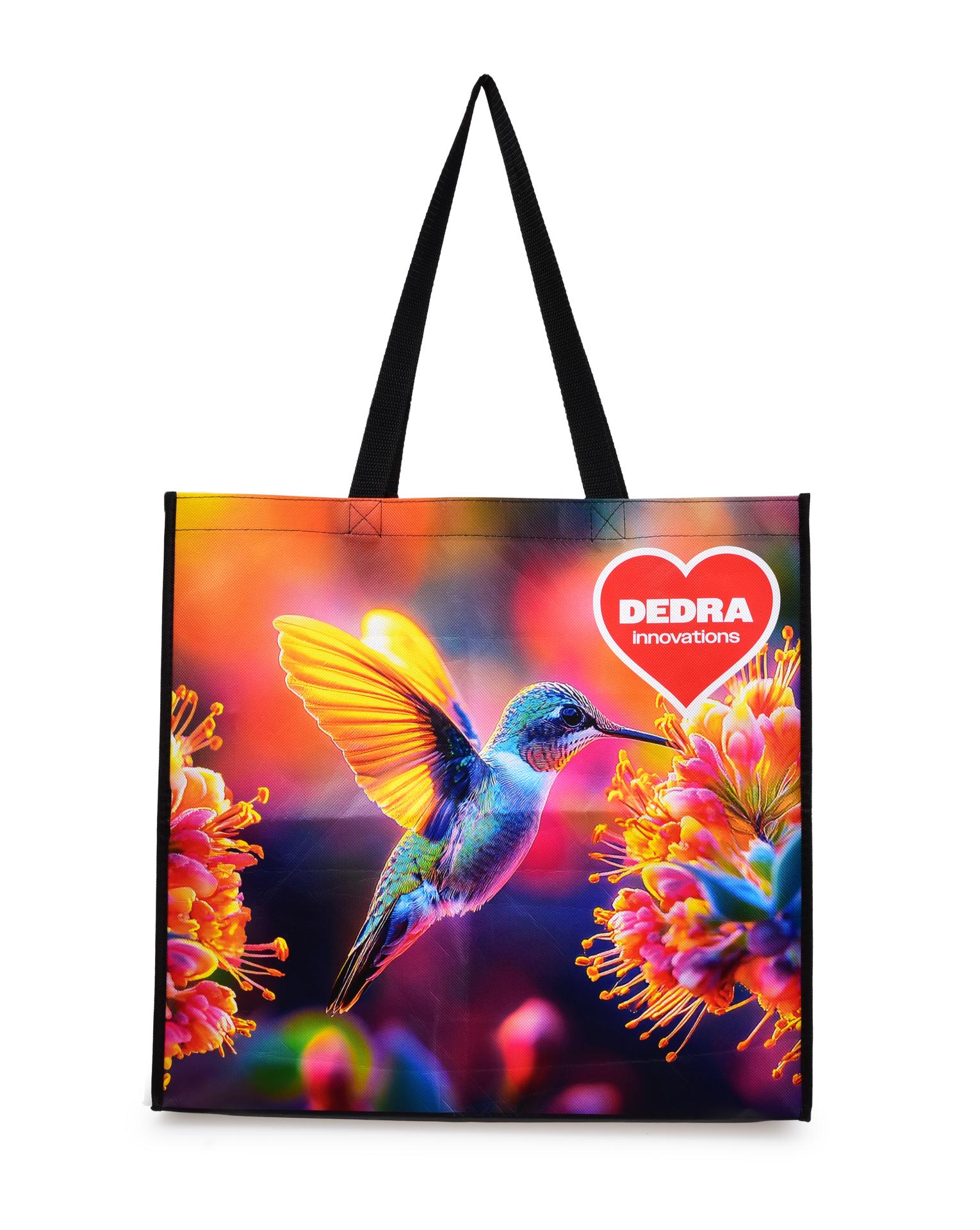 MEGATORBA 30 L | solidna laminowana torba na zakupz | 4 solidne uchwyty