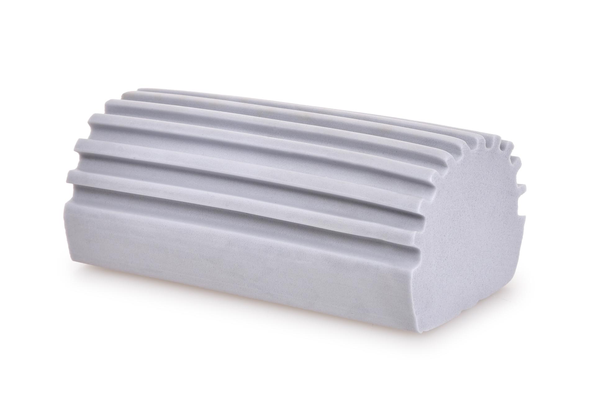 SPONGE POP | inteligentna pofa�dowana g�bka | skutecznie �ciera & nie wznieca kurzu, ekstra ch�onna | szara