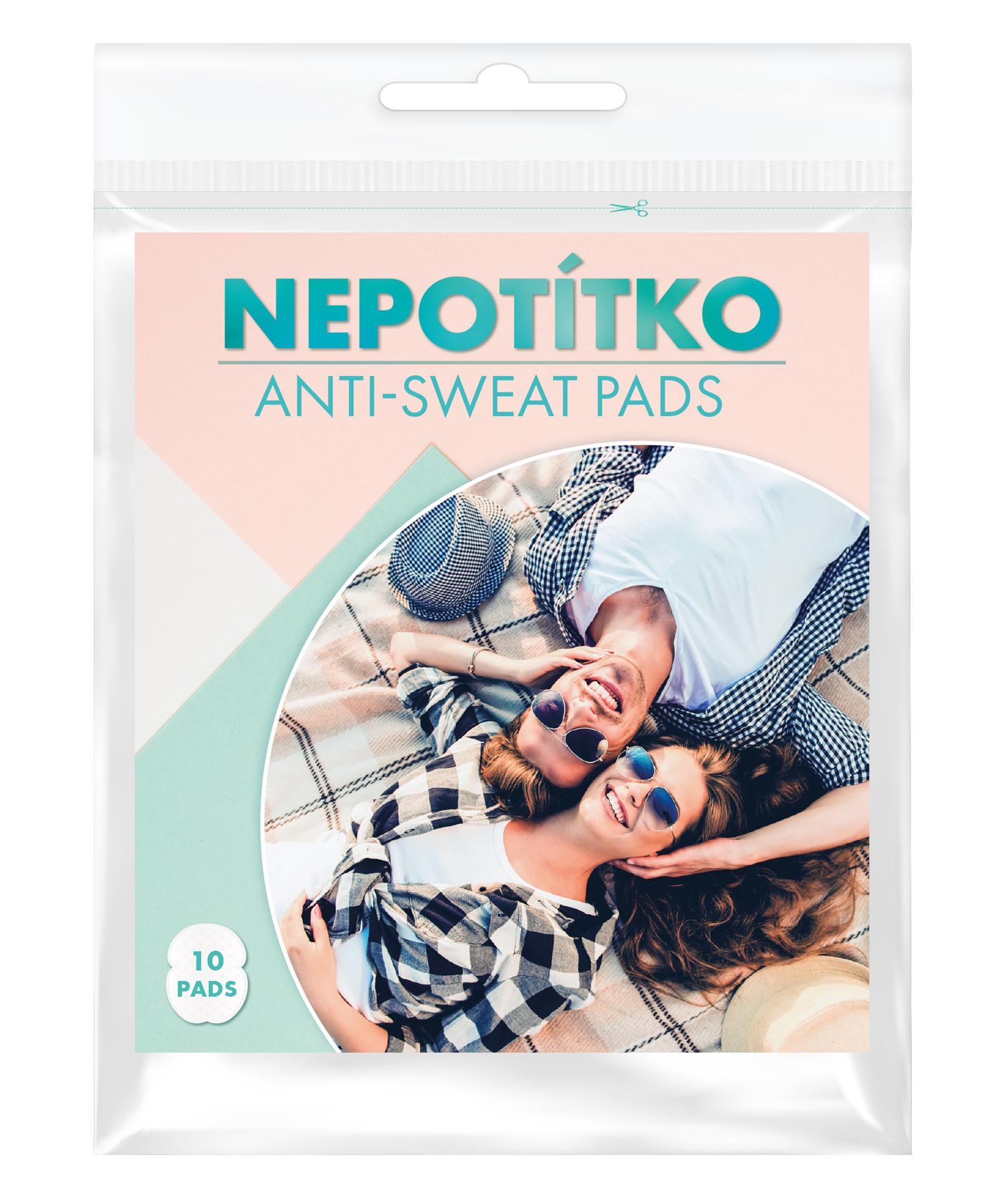 ANTYPOTOWNIK | bawe�niane wk�adki pod pachy przeciw poceniu | 10 szt.