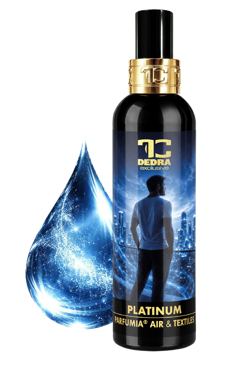 PLATINUM | Odświeżacz powietrza & tkanin | luksusowy spray zapachowy | 200 ml