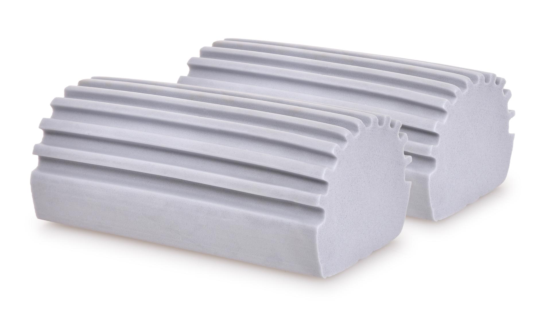 2� SPONGE POP | inteligentna pofa�dowana g�bka | skutecznie �ciera & nie wznieca kurzu, ekstra ch�onna | szara