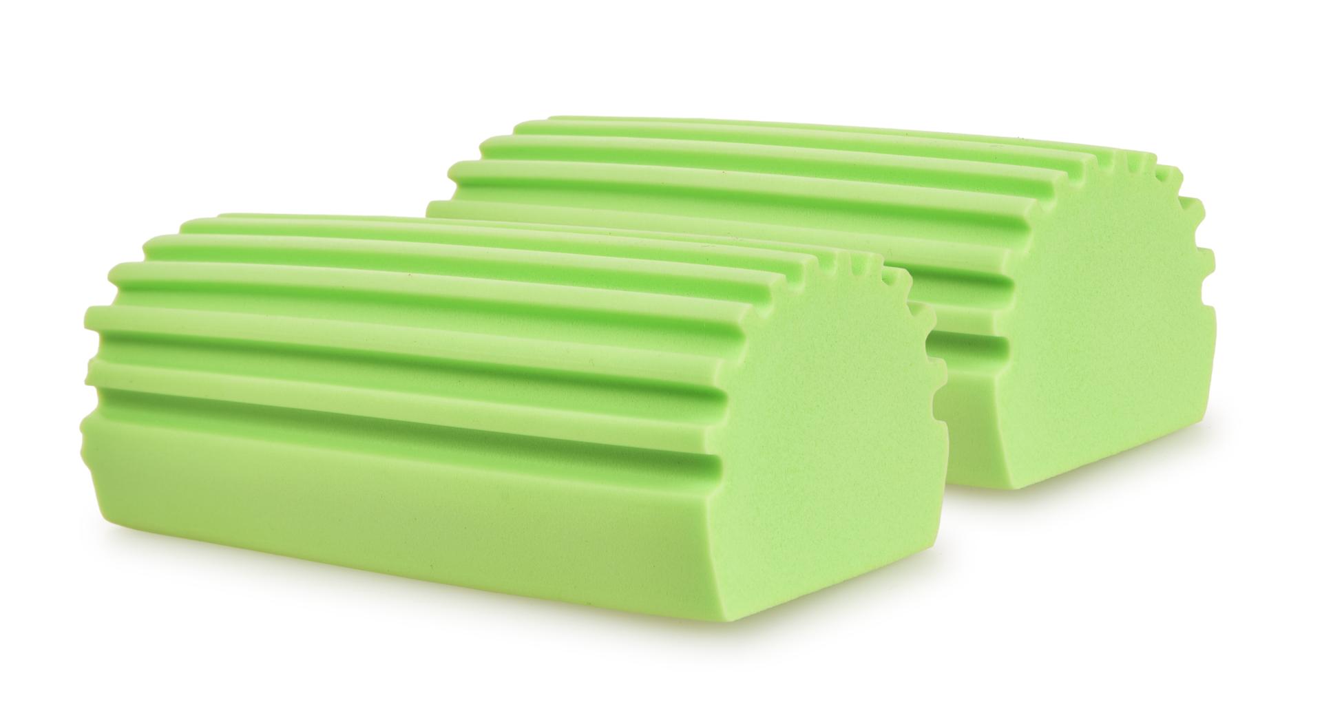 2� SPONGE POP | inteligentna pofa�dowana g�bka | skutecznie �ciera & nie wznieca kurzu, ekstra ch�onna | zielona