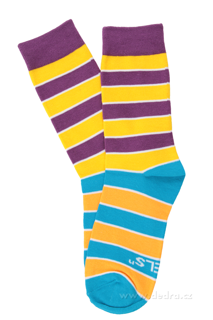 FC71651-Sada 3 párov vysokých ponožiek REBELS veľkosť 41-46
