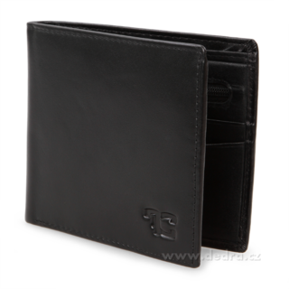 E-shop FC 1929 BLACK BADGE | pánská peněženka z pravé kůže | černá černá