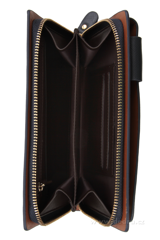 FC75331-2in 1 luxusná pánska peňaženka & puzdro Hlubinná čiernomodrá