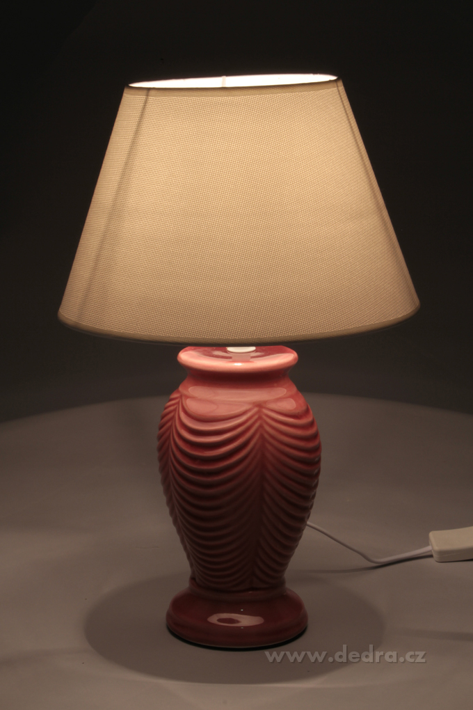 FC83503-NATURE stolná lampa s keramickým stojanom