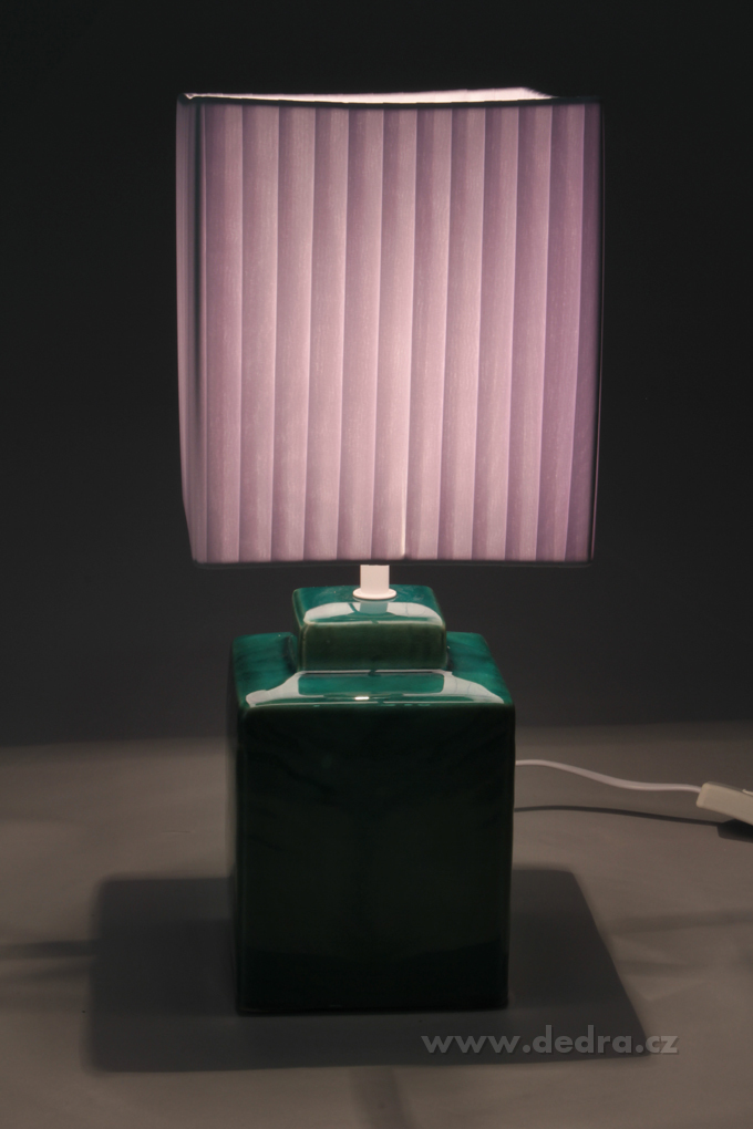 FC83511-CUBE stolná lampa 42 cm mentolová