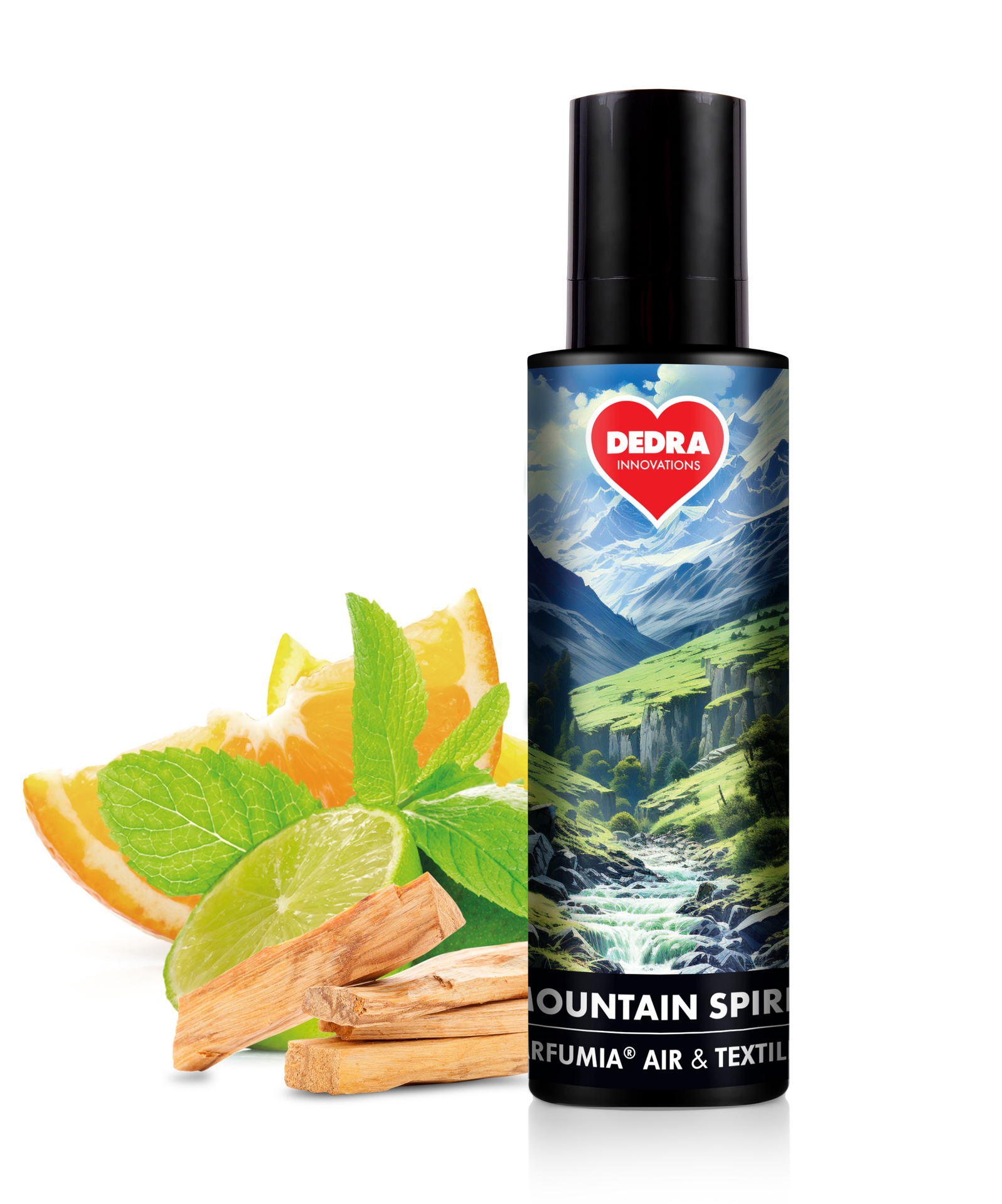 Levně MOUNTAIN SPIRIT | Osvěžovač vzduchu & textilií | luxusní parfémový sprej | 250 ml