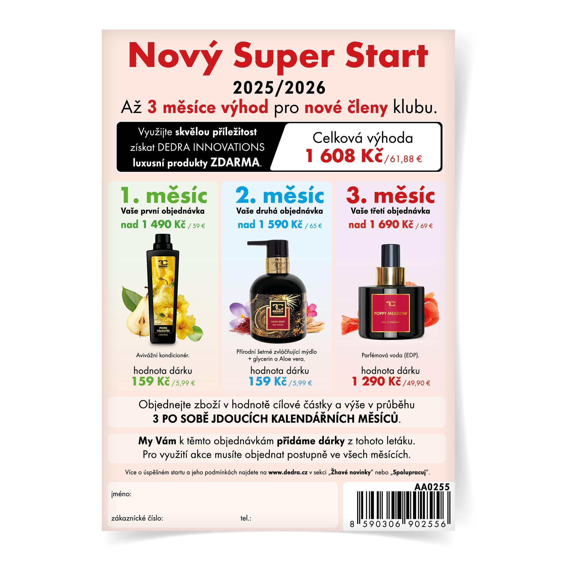 Ulotka NOWY SUPER START dla nowicjuszy