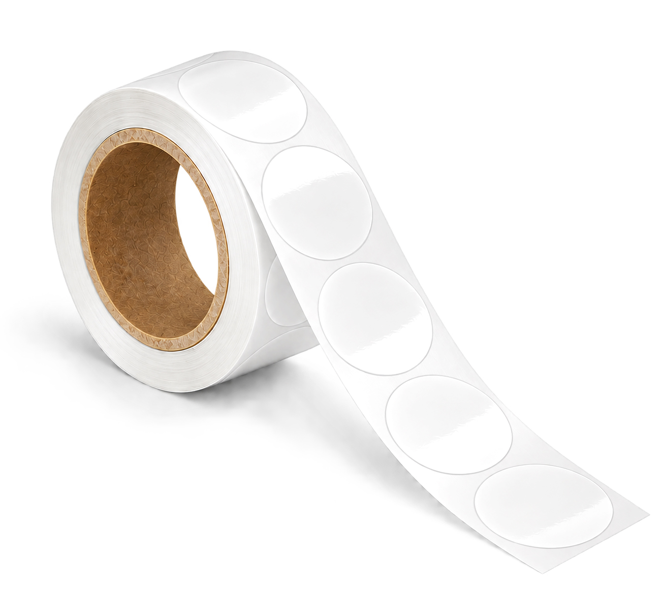 Transparentne KӣECZKA samoprzylepne | 300 szt. na rolce | O 2,5 cm